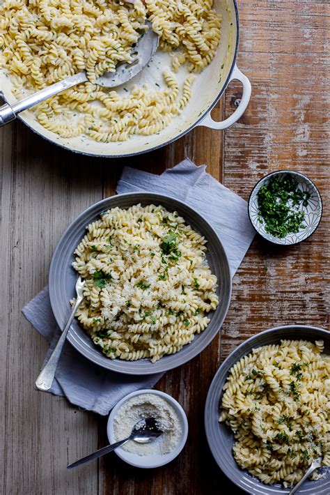 easy-garlic-cheese-pasta-simply-delicious image