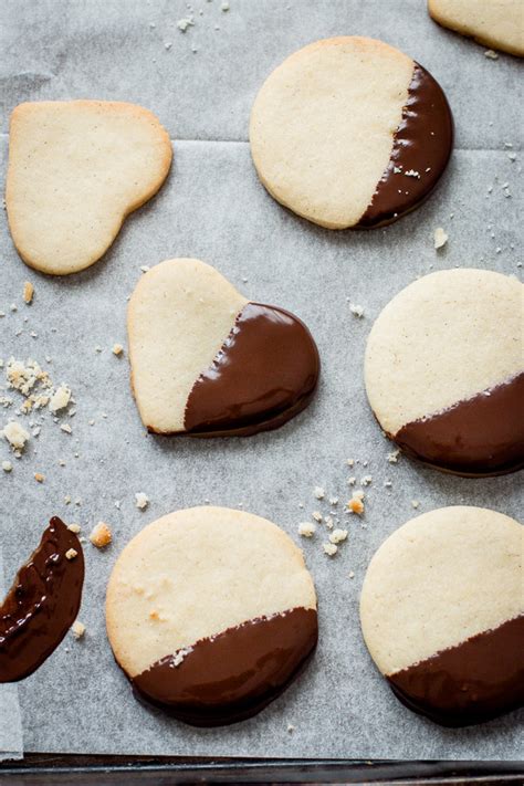 chocolate-dipped-shortbread-cookies image