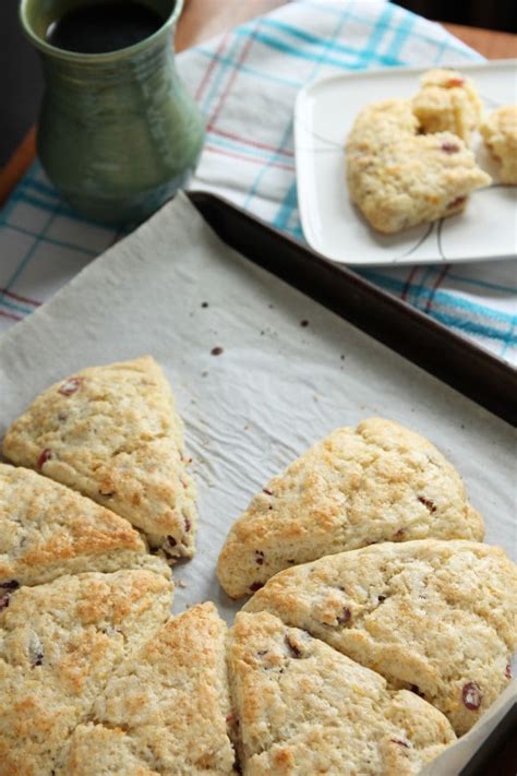 cranberry-ginger-cream-scones-stephie-cooks image