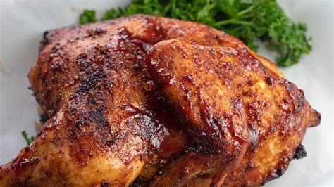 quick-and-easy-bbq-half-chicken-recipe-mashed image