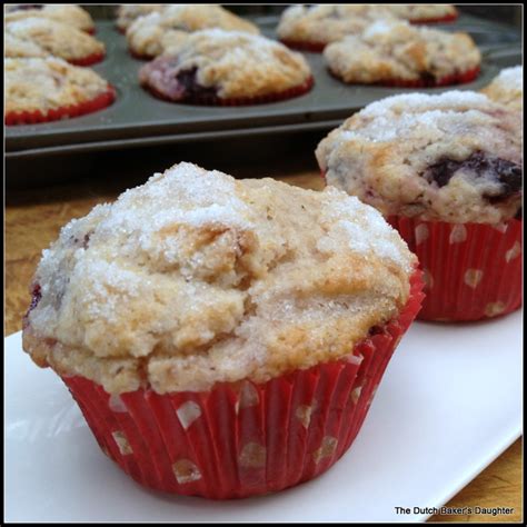 black-cherry-and-dark-chocolate-chunk-muffins-the image
