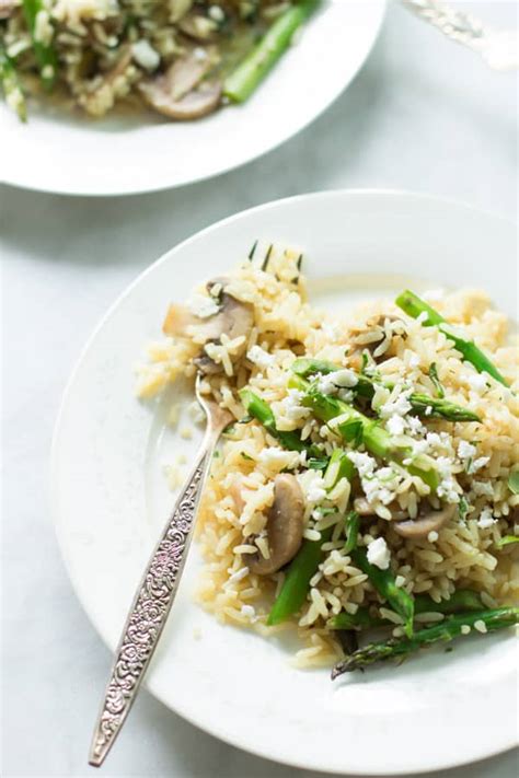rice-with-mushroom-and-asparagus-primavera-kitchen image