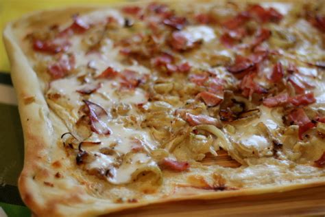 tarte-flambee-recipe-alsatian-bacon-and-onion-tart image