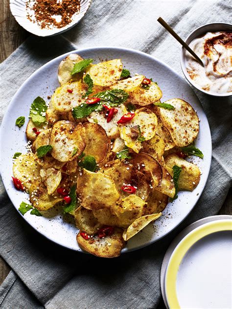 moroccan-spiced-baked-potato-crisps-recipe-love image