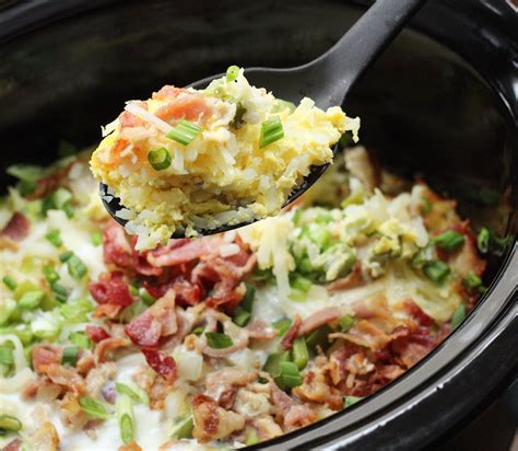 whole30-slow-cooker-egg-bake-with-bacon-hash image
