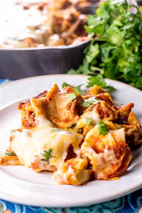 cheesy-tortellini-skillet-lasagna-flavor-mosaic image
