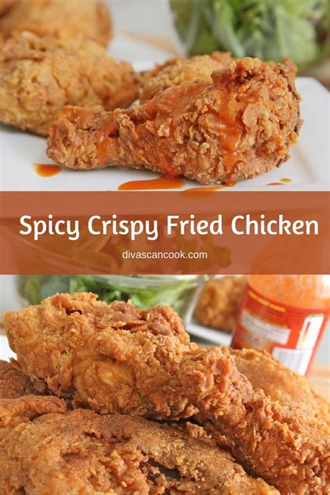 spicy-crispy-fried-chicken-recipe-divas-can-cook image