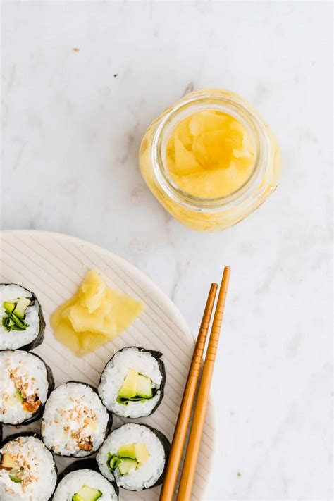 pickled-sushi-ginger-recipe-gari image