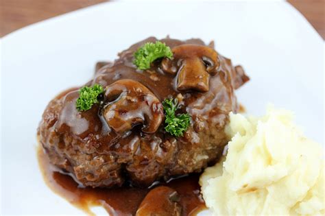 salisbury-steak-with-mushroom-and-wine-sauce image