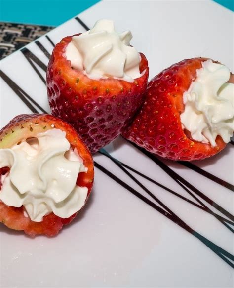 easy-stuffed-strawberries-with-cream-cheese-filling image