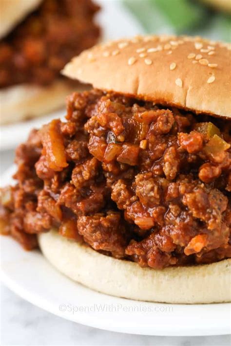easy-sloppy-joes-30-minute-meal-spend-with-pennies image