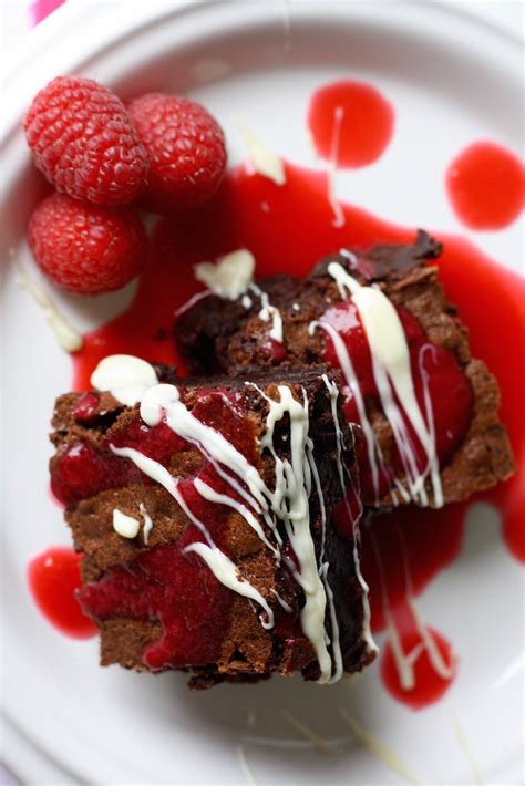 white-chocolate-raspberry-fudge-brownies image