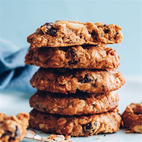 easy-flourless-granola-cookies-minimalist-baker image
