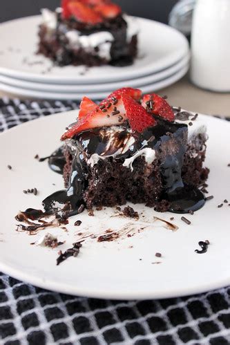 easy-chocolate-fudge-poke-cake-recipe-beyond-frosting image