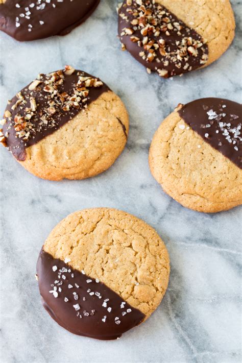 chocolate-dipped-chewy-peanut-butter-cookies-chef image