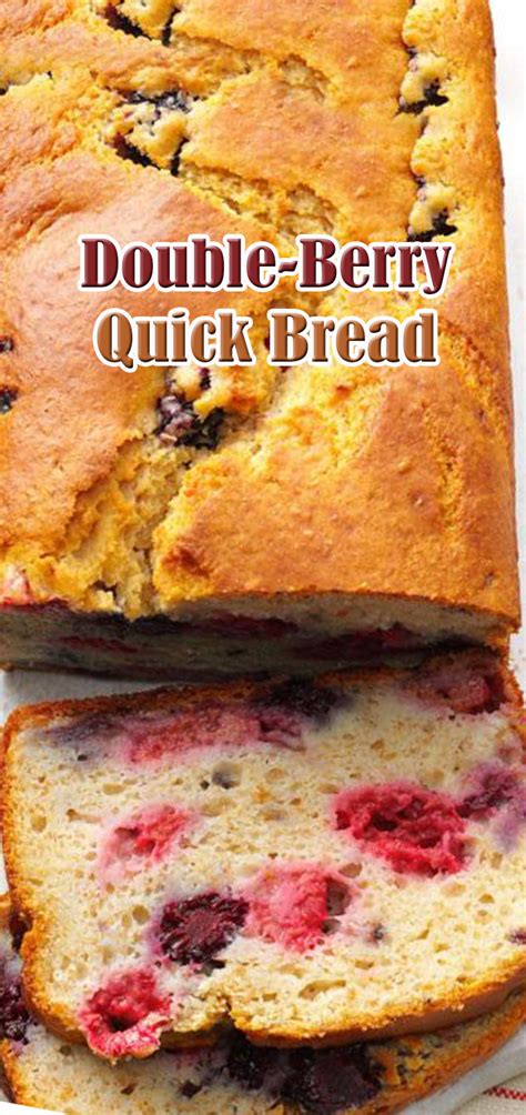 double-berry-quick-bread image