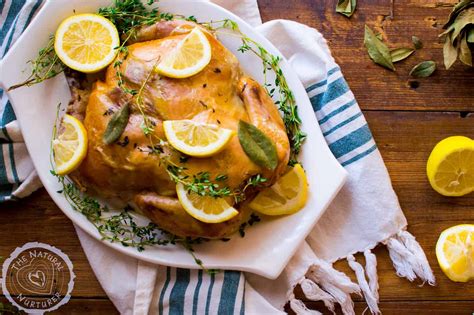 slow-cooker-lemon-thyme-whole-chicken-the image