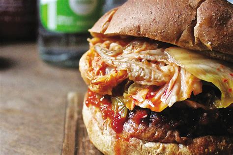 simple-korean-kimchi-bbq-burgers-vegan-one image