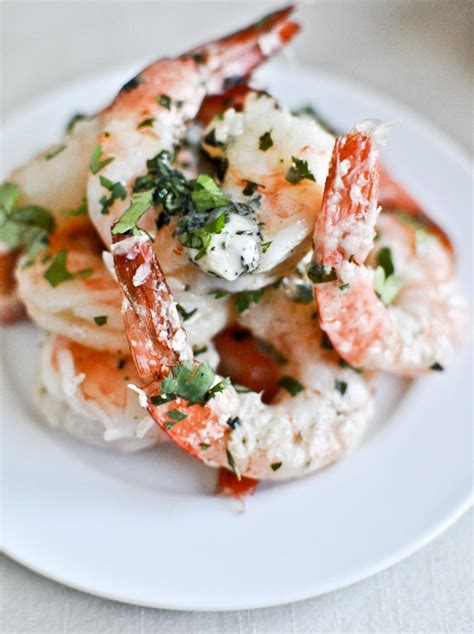 roasted-basil-butter-parmesan-shrimp-how-sweet-eats image