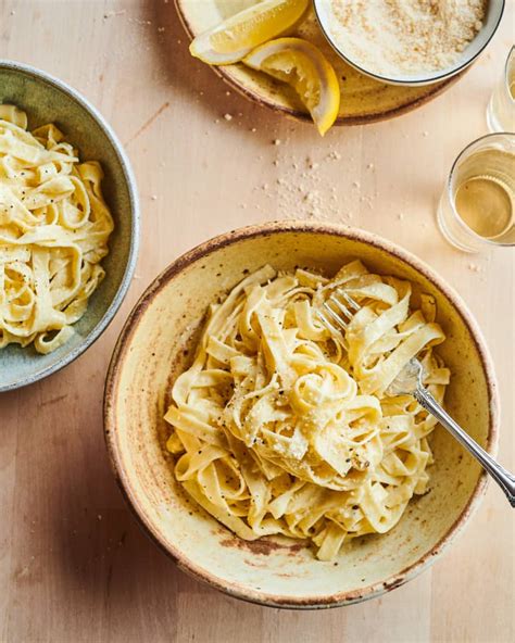 pasta-al-limone-recipe-lemon-pasta-kitchn image