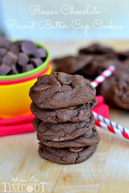 chocolate-peanut-butter-cup-cookies-mom-on-timeout image