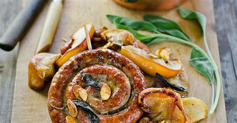 sausage-with-apple-and-pumpkin-mash image