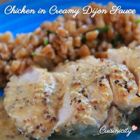 chicken-in-creamy-dijon-sauce-cuisinicity image