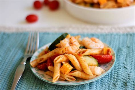 shrimp-pasta-salad-with-sun-dried-tomato-dressing image