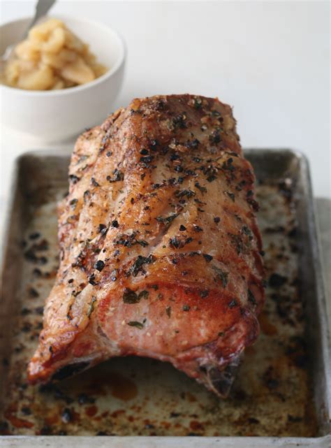 roast-loin-of-pork-and-apple-compote image