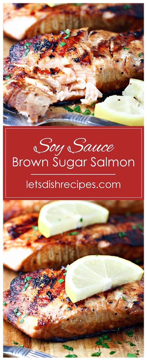 soy-sauce-and-brown-sugar-grilled-salmon-lets-dish image