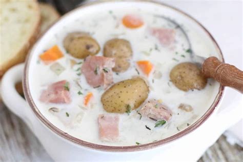 crock-pot-creamy-potato-and-ham-soup-the-country image