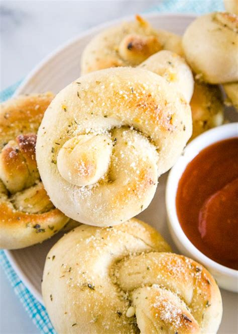 easy-parmesan-garlic-knots-recipe-dinners-dishes-and image