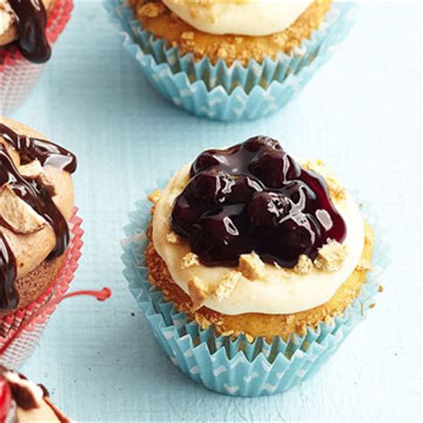 blueberry-cheesecake-cupcakes-midwest-living image