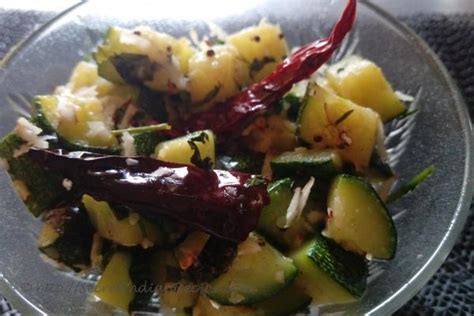 how-to-make-zucchini-bhaji-indian image