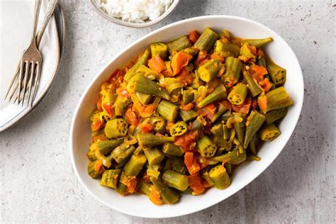 spicy-okra-and-tomatoes-recipe-the-spruce-eats image