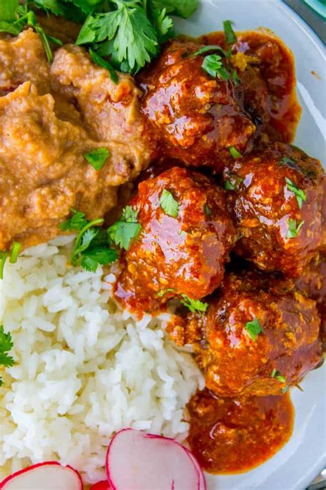 easy-baked-mexican-meatballs-the-food-charlatan image