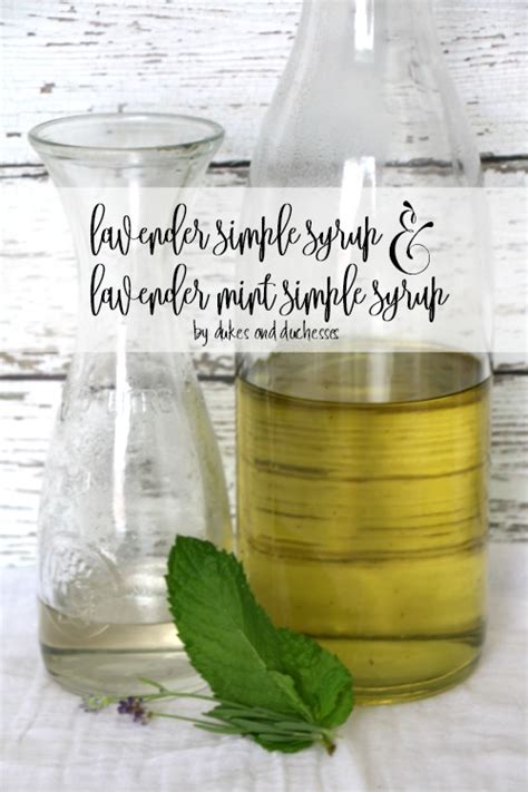 lavender-simple-syrup-and-lavender-mint-simple-syrup image