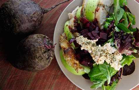 chicken-and-beet-salad-with-apples-walnuts image