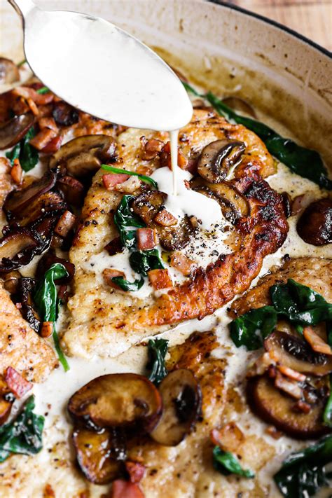 creamy-dijon-chicken-with-bacon-and-mushrooms image