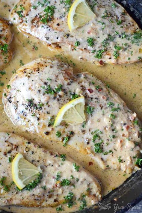 skillet-chicken-with-lemon-cream-sauce-butter-your image