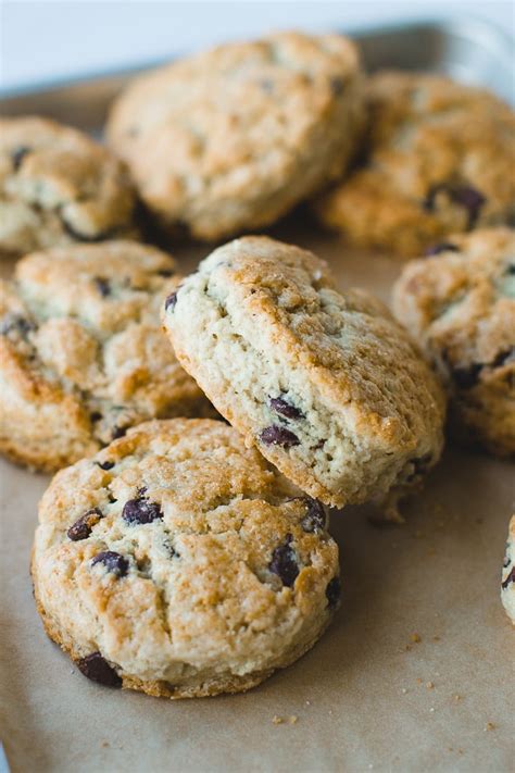 the-most-delicious-chocolate-chip-scones-pretty image