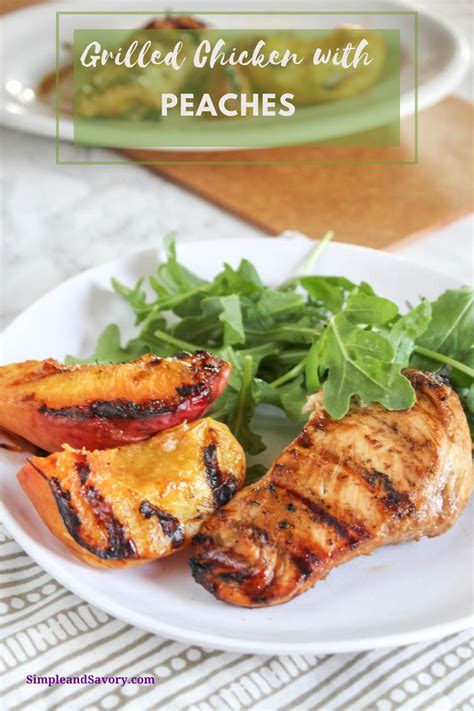 grilled-balsamic-chicken-breasts-with-peaches-simple image