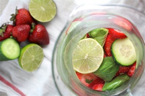 strawberry-basil-lime-spa-water-the-clean-eating image