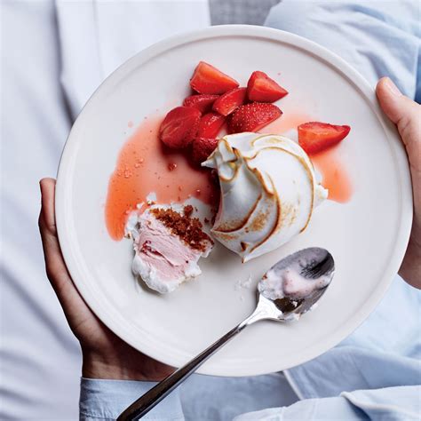 strawberry-baked-alaska-recipe-andrea-reusing-food image