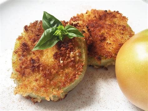 panko-fried-green-tomatoes-recipe-the-everyday image