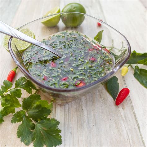 thai-style-chili-lime-garlic-and-cilantro-dipping-sauce image