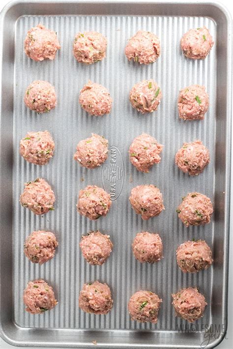 healthy-ground-chicken-meatballs-recipe-in-creamy-sauce image