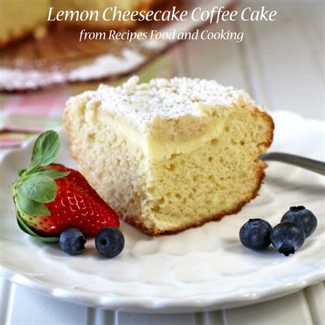 lemon-cheesecake-coffee-cake-recipes-food-and image