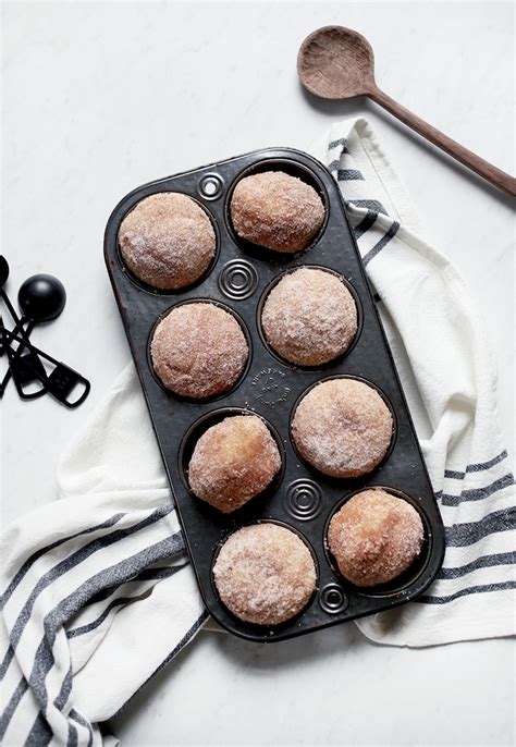 french-breakfast-puffs-cinnamon-sugar-muffin image