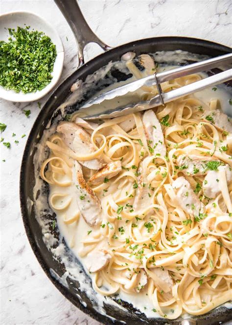 one-pot-chicken-alfredo-pasta-recipetin-eats image